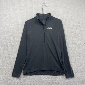 Louis Garneau Half Zip Long Sleeve Mid Layer Cycling / XC Skiing Women Read
